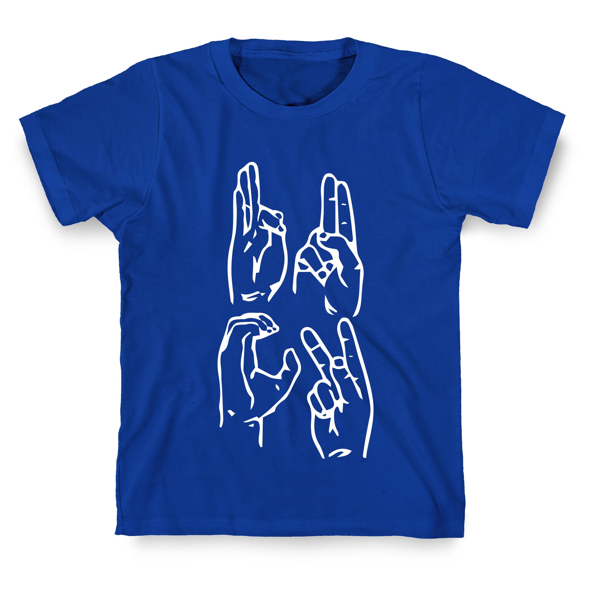 Sign Language F.U.C.K. T-Shirt